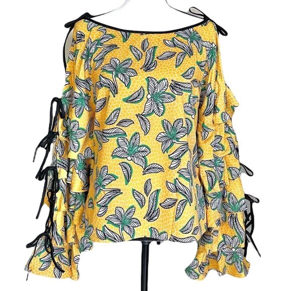 CQ by CQ Long Sleeve Ruffle Top - Picture 1 of 7